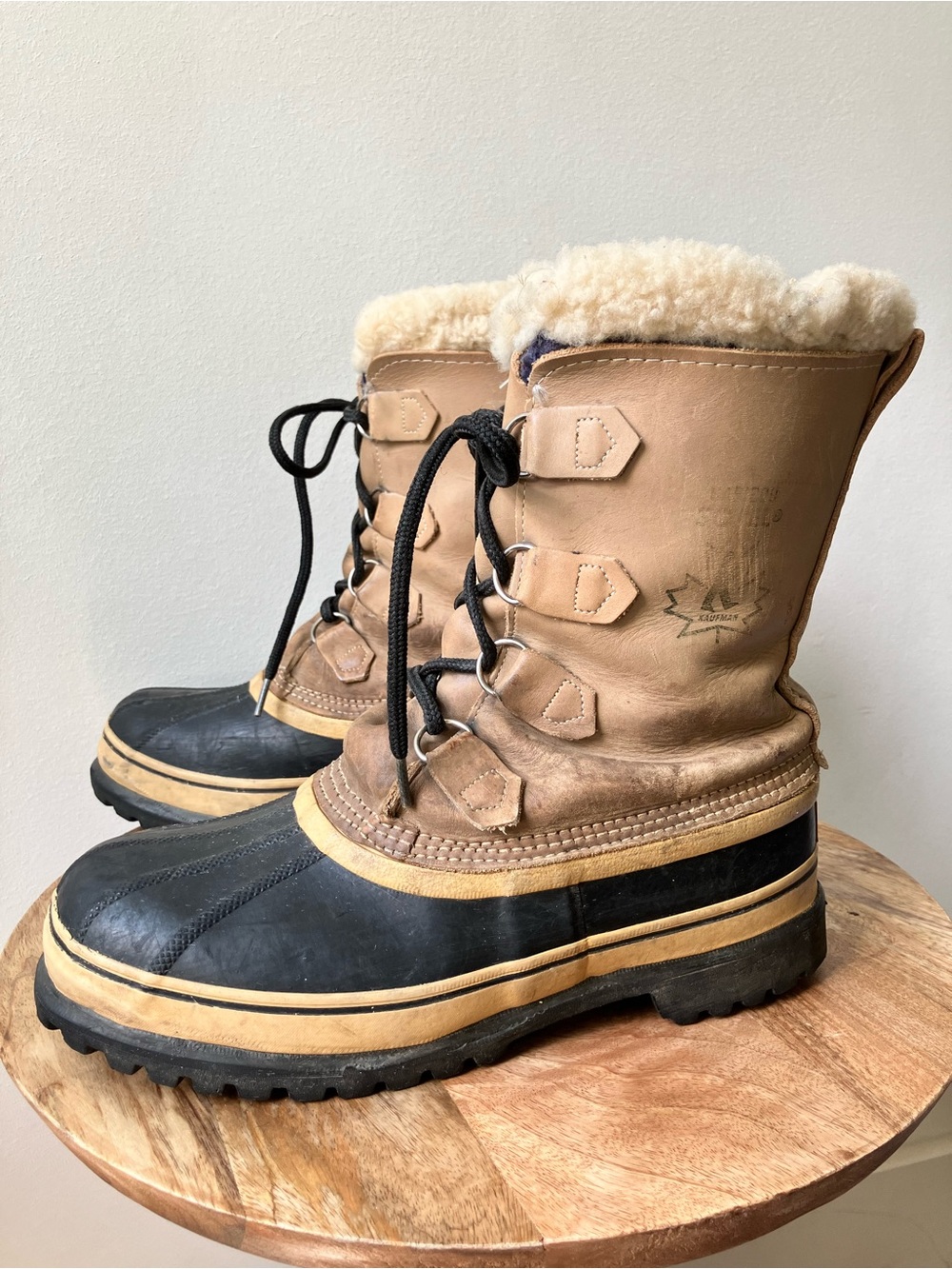Sorel | Caribou Men’s Leather Waterproof Rubber Snow Winter Boots